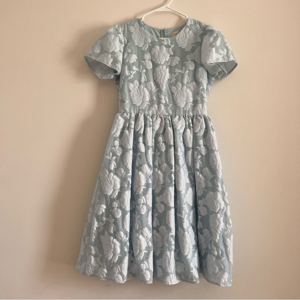 Blue dress